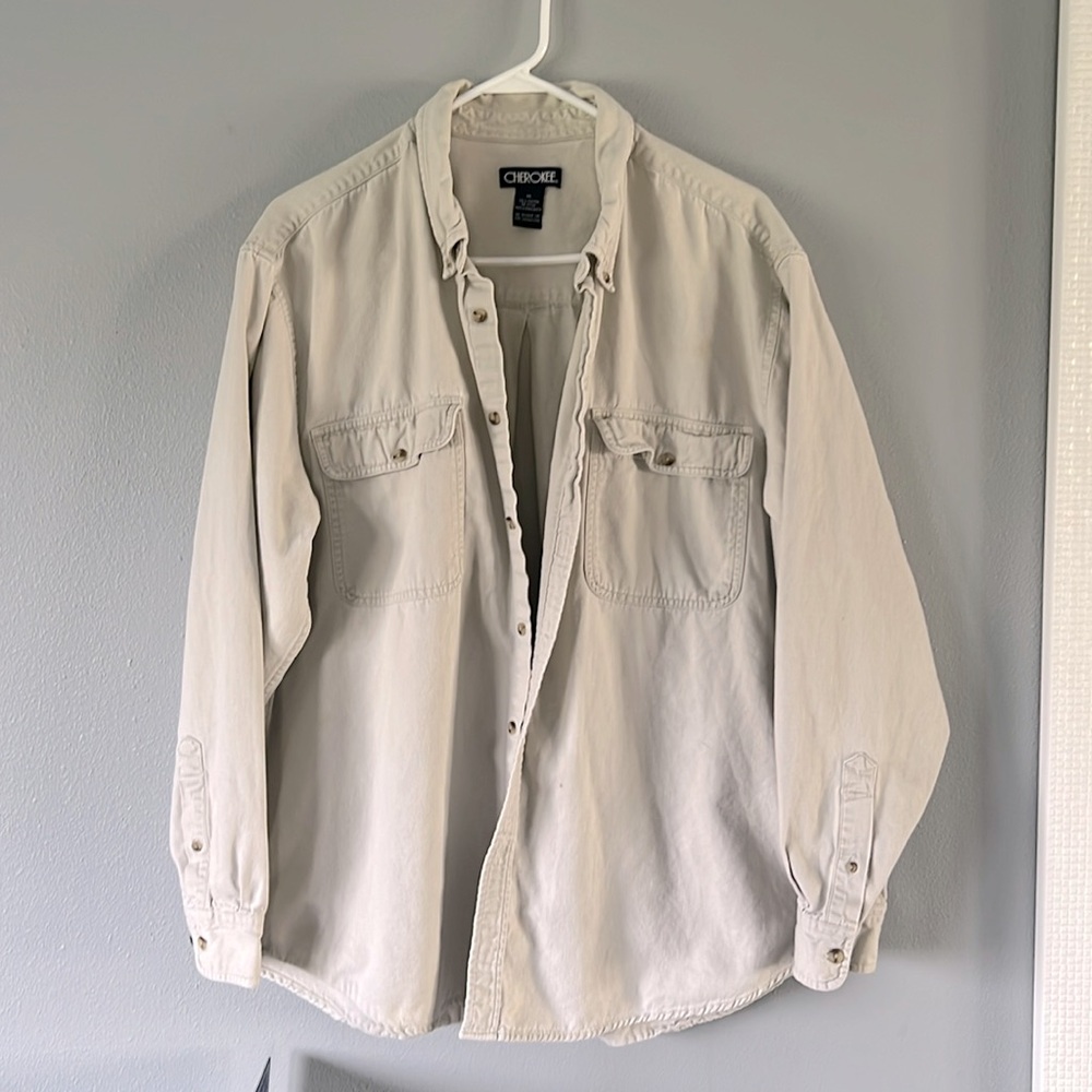 Vintage Cherokee 100% cotton button down